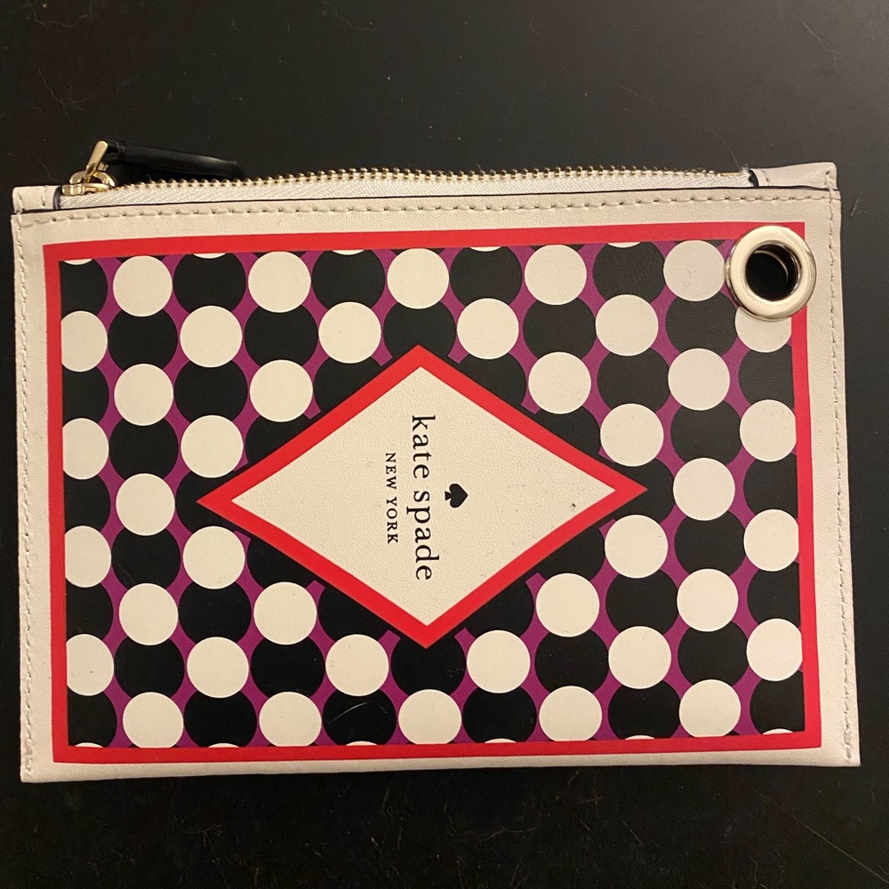 Kate Spade Ace of Spades Wristlet Wallet